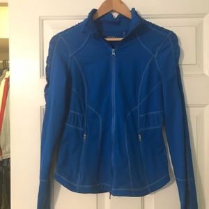 Zella blue workout jacket